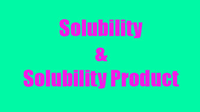 Difference Between Solubility and Solubility Product