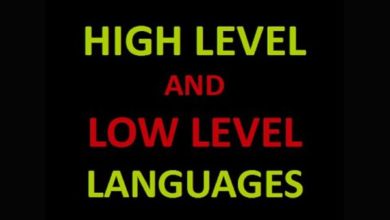 low level language and high level language