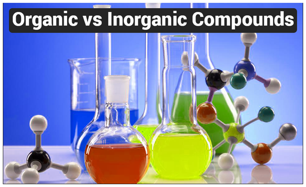 difference between organic and inorganic chemistry