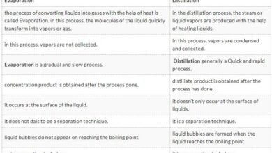 Difference Between Evaporation and Distillation