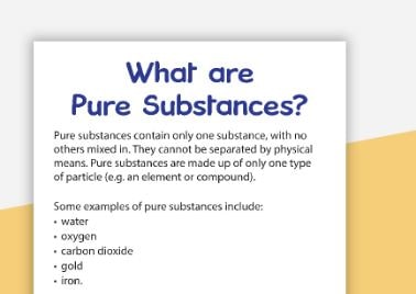 What is Pure Substance