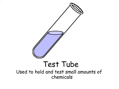 test tube diagram of laboratory apparatus
