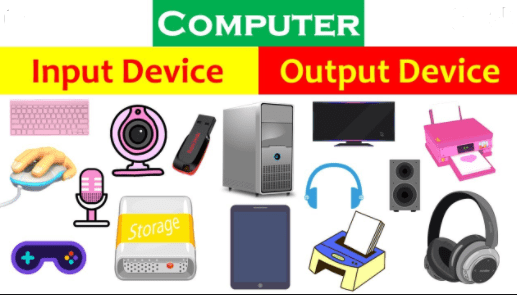 input and output devices of computer