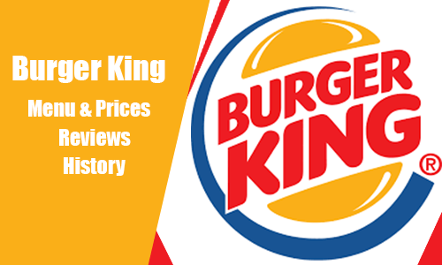 Burger King Menu and Prices