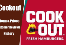 Cookout Menu and Prices