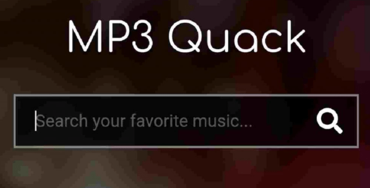 MP3 Quack Search Option