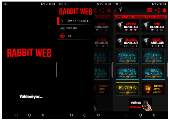 Rabbit Web screenshot