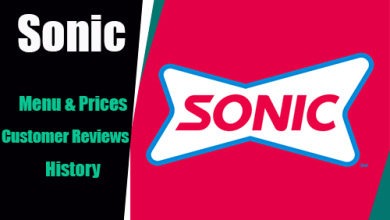 Sonic Menu and Prices