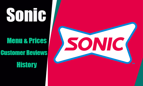 Sonic Menu and Prices
