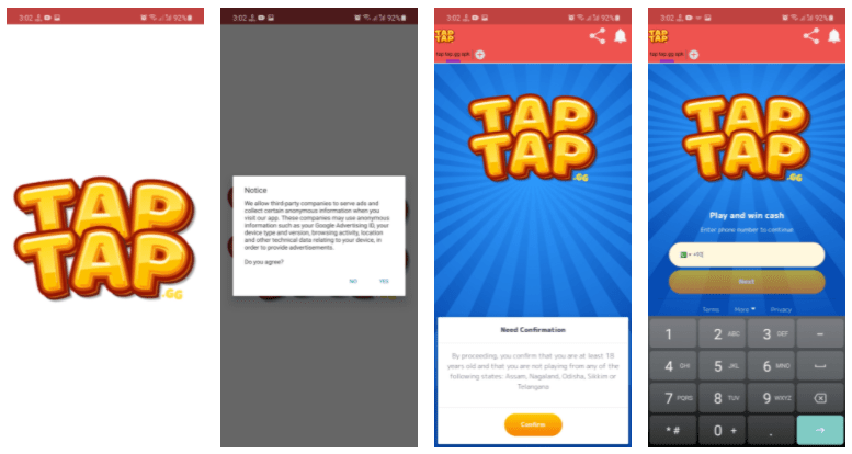 Tap Tap.GG App screenshots