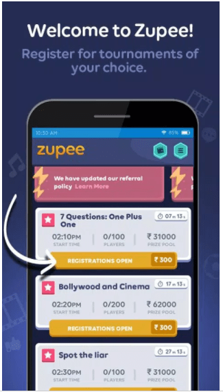 zupee app screenshot 5