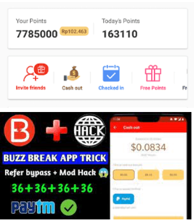 Screenshot of BuzzBreak MOD APK